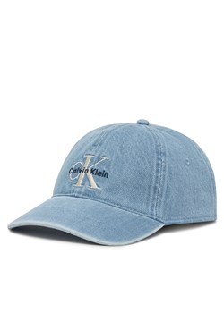 Calvin Klein Jeans Czapka z daszkiem LV04G5007G Niebieski ze sklepu MODIVO w kategorii Czapki z daszkiem męskie - zdjęcie 181206693
