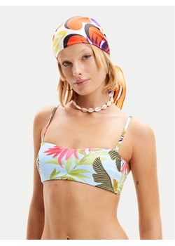 Desigual Góra od bikini Palms 24SWMK06 Niebieski ze sklepu MODIVO w kategorii Stroje kąpielowe - zdjęcie 181206722
