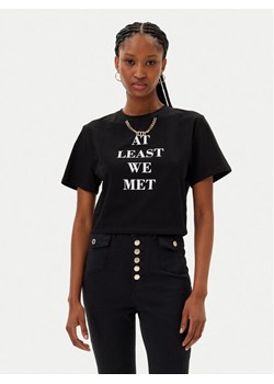 MET T-Shirt M10 261TS Czarny Regular Fit ze sklepu MODIVO w kategorii Bluzki damskie - zdjęcie 181206724
