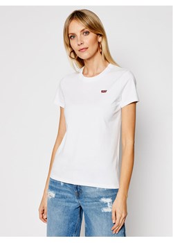 Levi's® T-Shirt Perfect Tee 39185-0006 Biały Regular Fit ze sklepu MODIVO w kategorii Bluzki damskie - zdjęcie 181206742