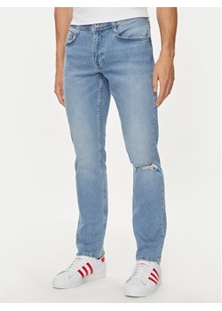 Mustang Jeansy Oregon 1015125 Niebieski Slim Fit ze sklepu MODIVO w kategorii Jeansy męskie - zdjęcie 181206881
