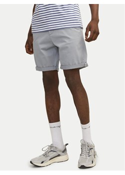 Jack&Jones Szorty materiałowe Jpstbowie 12165604 Szary Regular Fit ze sklepu MODIVO w kategorii Spodenki męskie - zdjęcie 181206892