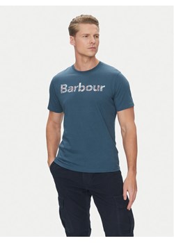 Barbour T-Shirt Devon MTS1391BU18 Granatowy Regular Fit ze sklepu MODIVO w kategorii T-shirty męskie - zdjęcie 181207050