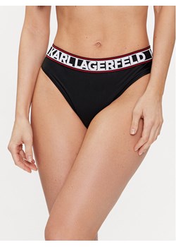 KARL LAGERFELD Dół od bikini 240W2222 Czarny ze sklepu MODIVO w kategorii Stroje kąpielowe - zdjęcie 181207192