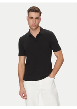 Marc O'Polo Polo 523 2091 53026 Czarny Regular Fit ze sklepu MODIVO w kategorii T-shirty męskie - zdjęcie 181207223