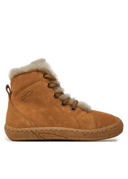 Froddo Trzewiki Minni Suede Laces G2110140-2 S Brązowy ze sklepu MODIVO w kategorii Buty zimowe dziecięce - zdjęcie 181207234