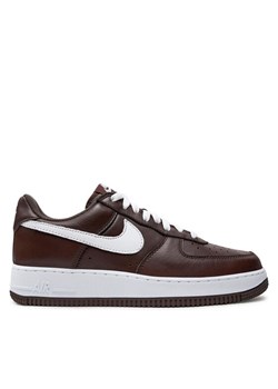 Nike Sneakersy Air Fore 1 Low Retro Qs FD7039 200 Brązowy ze sklepu MODIVO w kategorii Buty sportowe męskie - zdjęcie 181207263