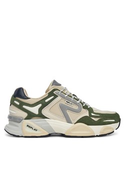 REPLAY Sneakersy GMS9M .000.C0008T Zielony ze sklepu MODIVO w kategorii Buty sportowe męskie - zdjęcie 181207384