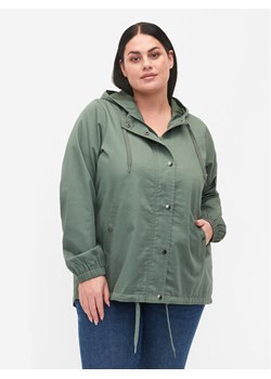 Zizzi Parka M52606C Zielony Regular Fit ze sklepu MODIVO w kategorii Parki damskie - zdjęcie 181207460