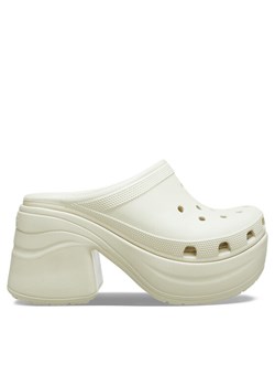 Crocs Klapki Siren Clog 208547 Beżowy ze sklepu MODIVO w kategorii Klapki damskie - zdjęcie 181207742