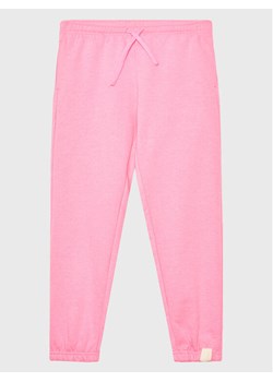 United Colors Of Benetton Spodnie dresowe 3UHRCF02Z Różowy Regular Fit ze sklepu MODIVO w kategorii Spodnie dziewczęce - zdjęcie 181207764