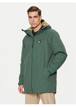 Quiksilver Parka Overcast 3K EQYJK04087 Zielony Regular Fit ze sklepu MODIVO w kategorii Parki męskie - zdjęcie 181207884