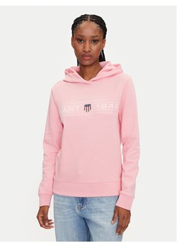 Gant Bluza 4200292 Różowy Regular Fit ze sklepu MODIVO w kategorii Bluzy damskie - zdjęcie 181207892