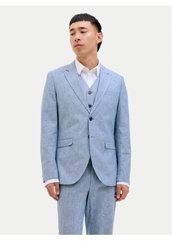 Jack&Jones Marynarka Riviera 12228721 Niebieski Slim Fit ze sklepu MODIVO w kategorii Marynarki męskie - zdjęcie 181207933