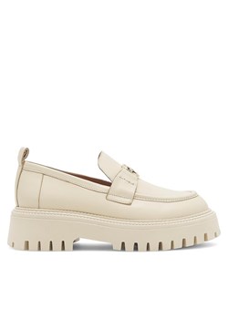 Eva Minge Loafersy SARAH-8049 Beżowy ze sklepu MODIVO w kategorii Półbuty damskie - zdjęcie 181207950