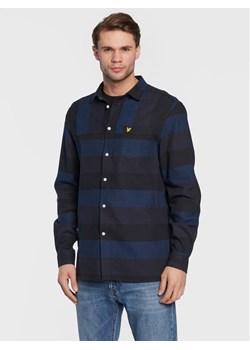 Lyle & Scott Koszula Artisinal LW1603V Granatowy Regular Fit ze sklepu MODIVO w kategorii Koszule męskie - zdjęcie 181208064