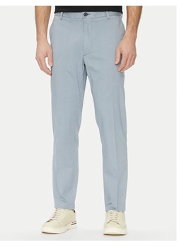 BOSS Spodnie materiałowe H-Kane 50540906 Błękitny Regular Fit ze sklepu MODIVO w kategorii Spodnie męskie - zdjęcie 181208131