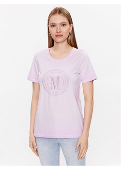 Marc Aurel T-Shirt 7409 7000 73575 Fioletowy Regular Fit ze sklepu MODIVO w kategorii Bluzki damskie - zdjęcie 181208171