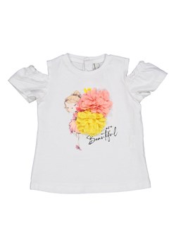Birba Trybeyond T-Shirt 999 64083 00 D Biały Regular Fit ze sklepu MODIVO w kategorii Bluzki dziewczęce - zdjęcie 181208453