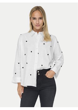 ONLY Koszula 15283743 Biały Box Fit ze sklepu MODIVO w kategorii Koszule damskie - zdjęcie 181208454
