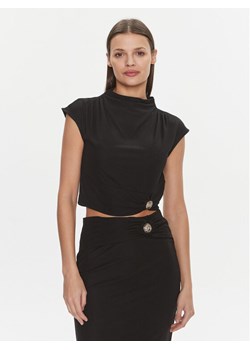 Guess Bluzka W4RP40 KAQL2 Czarny Slim Fit ze sklepu MODIVO w kategorii Bluzki damskie - zdjęcie 181208473