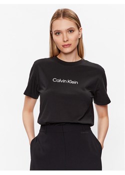 Calvin Klein T-Shirt Hero Logo K20K205448 Czarny Regular Fit ze sklepu MODIVO w kategorii Bluzki damskie - zdjęcie 181208480
