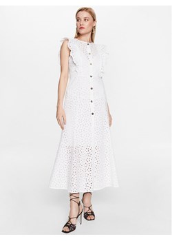 Pinko Sukienka codzienna 100912 A0Q4 Biały Regular Fit ze sklepu MODIVO w kategorii Sukienki - zdjęcie 181208613