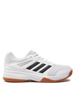 adidas Buty halowe Speedcourt Indoor IE8032 Biały ze sklepu MODIVO w kategorii Buty sportowe męskie - zdjęcie 181208631