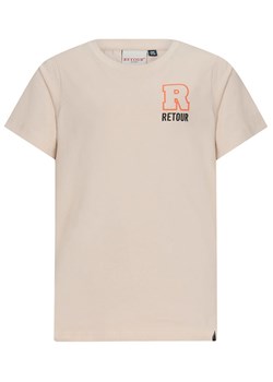 Retour Koszulka &quot;Benneth&quot; w kolorze beżowym ze sklepu Limango Polska w kategorii T-shirty chłopięce - zdjęcie 181210782