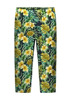 name it Legginsy w kolorze zielono-żółtym ze sklepu Limango Polska w kategorii Spodnie dziewczęce - zdjęcie 181210924