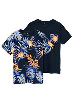 name it Koszulki (2 szt.) &quot;Pflanko&quot; w kolorze czarnym ze sklepu Limango Polska w kategorii T-shirty chłopięce - zdjęcie 181211493