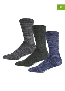 LEE Underwear Skarpety (3 pary) &quot;Soutar&quot; w kolorze szaro-niebieskim ze sklepu Limango Polska w kategorii Skarpetki męskie - zdjęcie 181211900