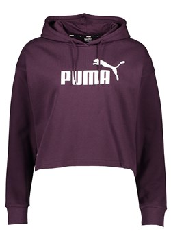 Puma Bluza &quot;Essential Cropped&quot; w kolorze fioletowym ze sklepu Limango Polska w kategorii Bluzy damskie - zdjęcie 181212601