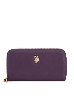 U.S. Polo Assn. Portfel BIUXT8382WVP Fioletowy ze sklepu MODIVO w kategorii Portfele damskie - zdjęcie 181212871