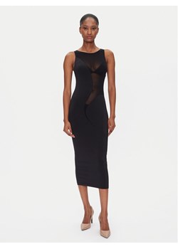 Wolford Sukienka koktajlowa Satin Sheer 57176 Czarny Slim Fit ze sklepu MODIVO w kategorii Sukienki - zdjęcie 181215982