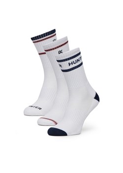 Hunter Skarpety AS_HUNTER_02W_SS25 (3-PACK) Biały ze sklepu MODIVO w kategorii Skarpetki męskie - zdjęcie 181216021