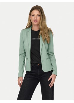 ONLY Marynarka Poptrash 15153144 Zielony Regular Fit ze sklepu MODIVO w kategorii Marynarki damskie - zdjęcie 181216053
