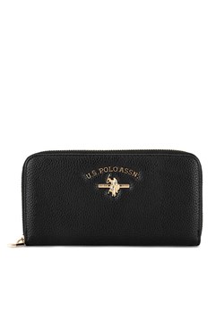 U.S. Polo Assn. Portfel WIUXT6207WVP Czarny ze sklepu MODIVO w kategorii Portfele damskie - zdjęcie 181216343