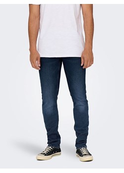 ONLY &amp; SONS Dżinsy - Slim fit - w kolorze granatowym ze sklepu Limango Polska w kategorii Jeansy męskie - zdjęcie 181217524