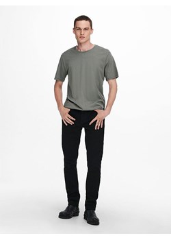 ONLY &amp; SONS Koszulka w kolorze szarym ze sklepu Limango Polska w kategorii T-shirty męskie - zdjęcie 181217574
