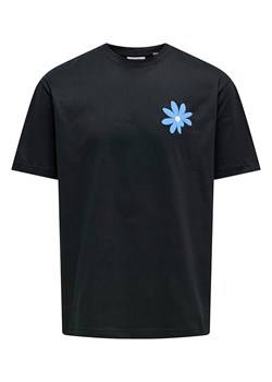 ONLY &amp; SONS Junior Koszulka &quot;Flora&quot; w kolorze czarnym ze sklepu Limango Polska w kategorii T-shirty chłopięce - zdjęcie 181217593