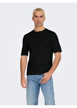 ONLY &amp; SONS Koszulka w kolorze czarnym ze sklepu Limango Polska w kategorii T-shirty męskie - zdjęcie 181217680