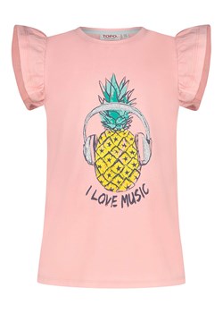 Topo Koszulka &quot;Pineapple in lavender&quot; w kolorze jasnoróżowym ze sklepu Limango Polska w kategorii Bluzki dziewczęce - zdjęcie 181217794