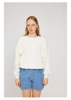 MAZINE Bluza &quot;Back Print&quot; w kolorze kremowym ze wzorem ze sklepu Limango Polska w kategorii Bluzy damskie - zdjęcie 181218022
