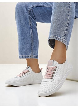 Royalfashion Damskie eko skórzane trampki PureWalk ze sklepu royalfashion.pl w kategorii Trampki damskie - zdjęcie 181218222