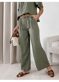 spodnie enessa khaki one size ze sklepu UBRA w kategorii Spodnie damskie - zdjęcie 181218424