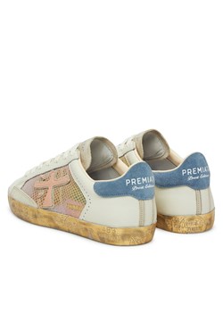 Sneakersy Premiata Stevend Var 6666 Écru ze sklepu eobuwie.pl w kategorii Buty sportowe damskie - zdjęcie 181218631