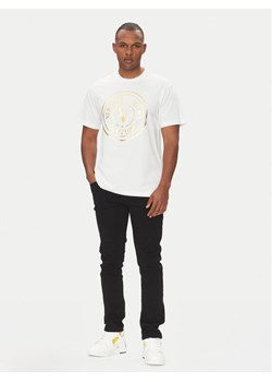 Versace Jeans Couture T-Shirt 78GAHT01 Biały Regular Fit ze sklepu MODIVO w kategorii T-shirty męskie - zdjęcie 181219360