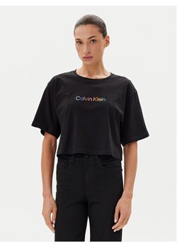 Calvin Klein Underwear T-Shirt LV00QS7470 Czarny Boxy Fit ze sklepu MODIVO w kategorii Bluzki damskie - zdjęcie 181219490