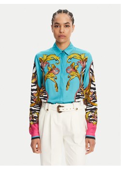 Versace Jeans Couture Koszula 78HAL2P1 Niebieski Regular Fit ze sklepu MODIVO w kategorii Koszule damskie - zdjęcie 181219491